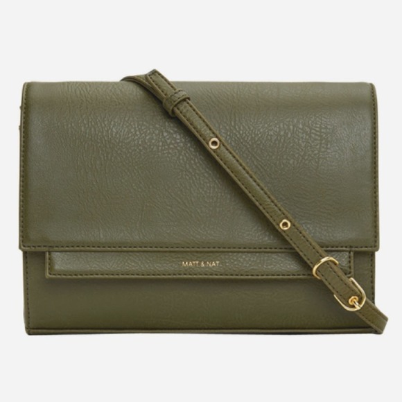 MATT & NAT SILVI DWELL LEAF Crossbody bag New ! - Picture 1 of 10